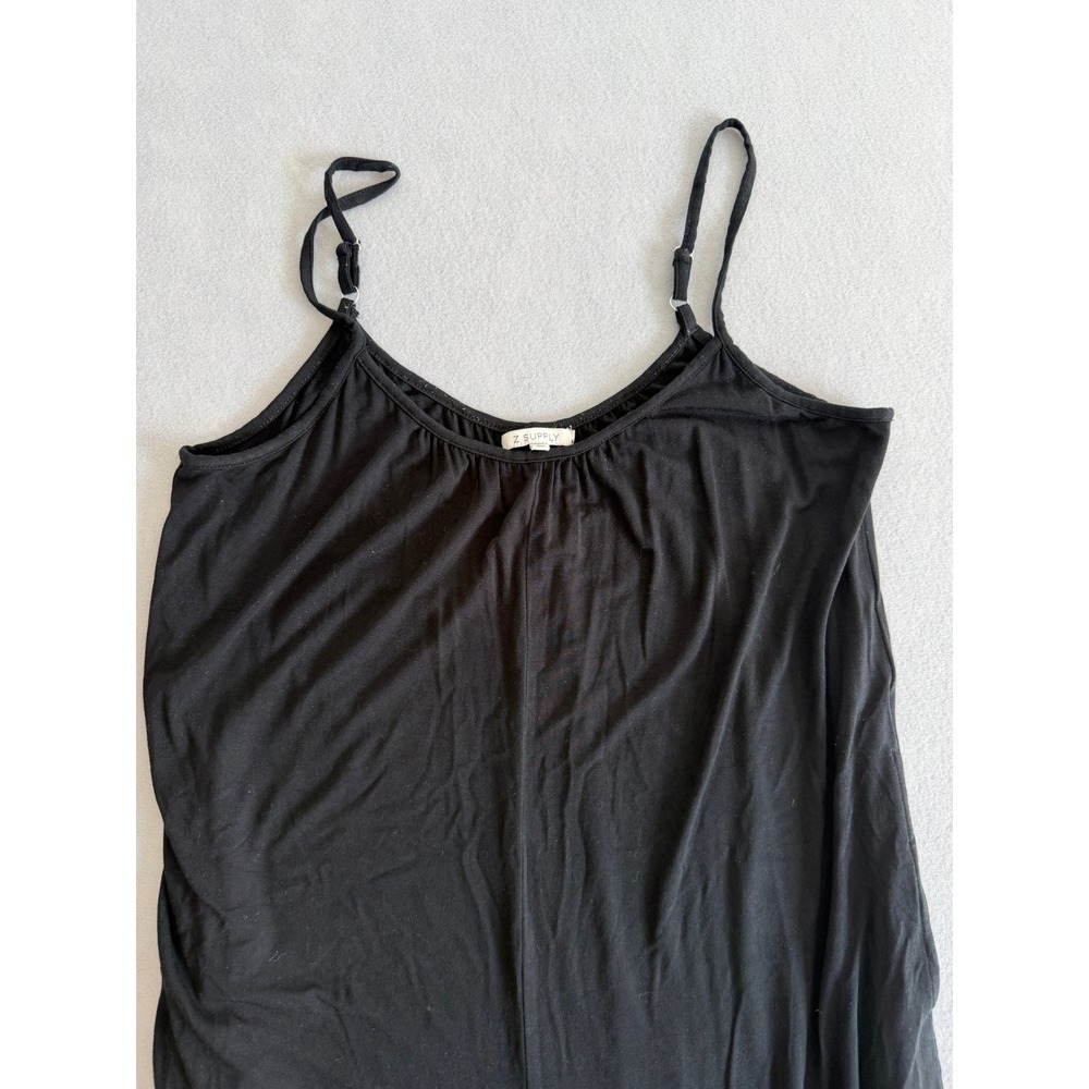 Z Supply Black Spaghetti Strap Wide Leg Jumpsuit ZP191690 Small